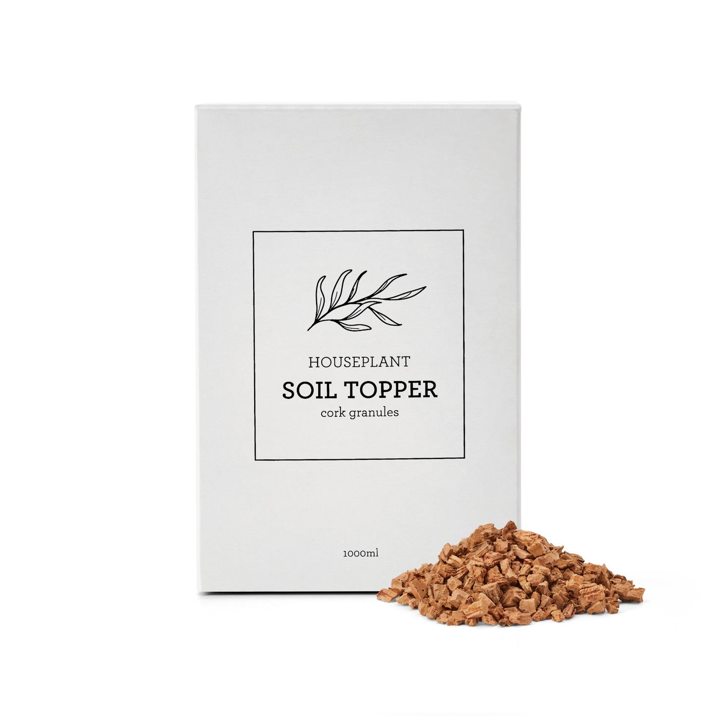 HOUSE PLANT SOIL TOPPER | Cobertura de substrato (Caixa de 6 unidades)