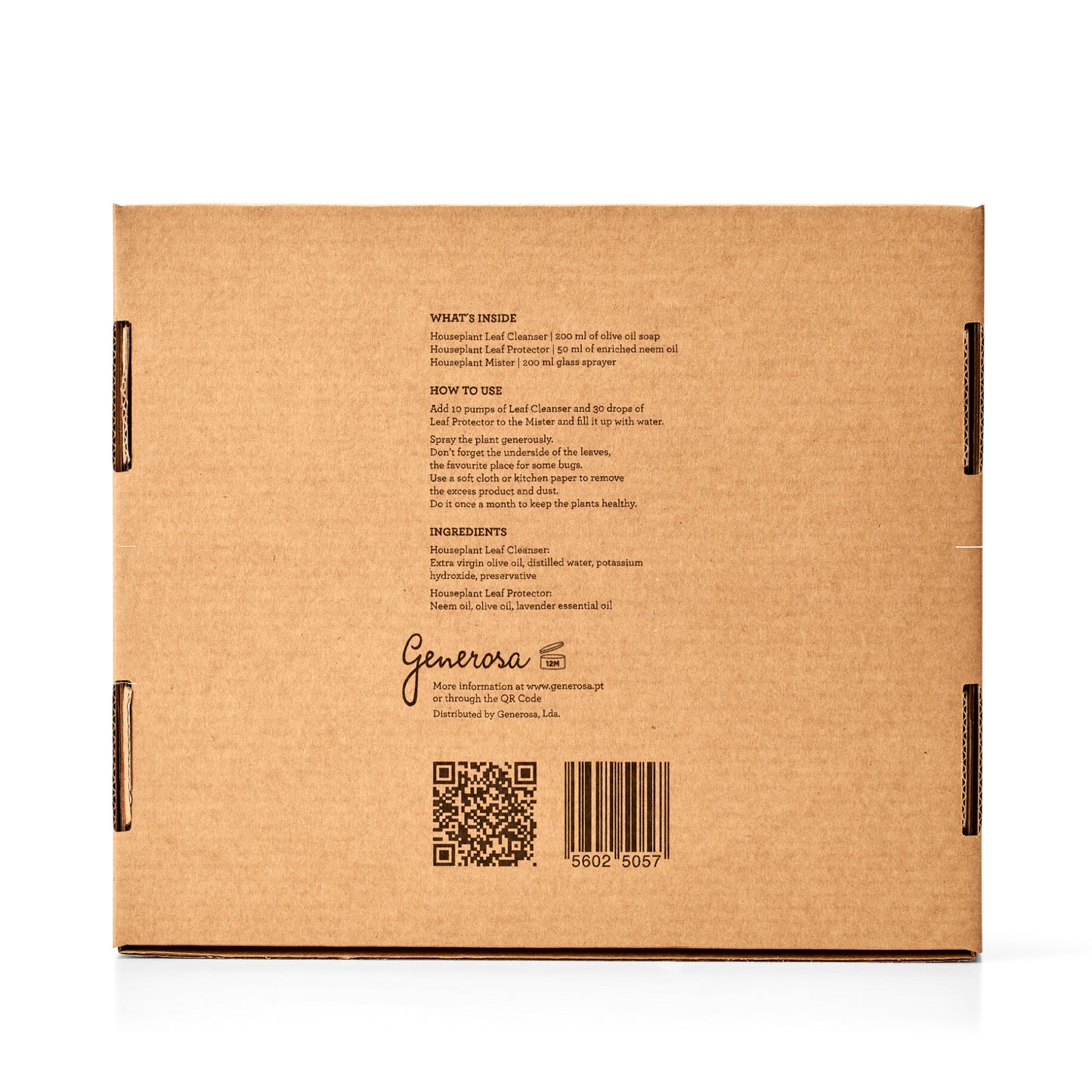 HOUSE PLANT SPA | Paquete de regalo (Caja de 4 unidades)