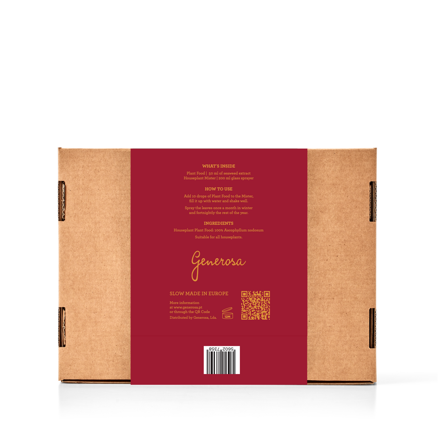 PFLANZENPFLEGE-KIT | Weihnachtsausgabe (Karton mit 4 Einheiten) 